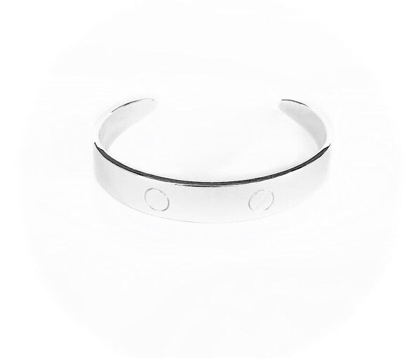 Sterling Silver Dock Cleat Cuff - The "New England Bracelet"
